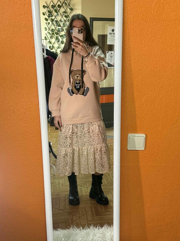 Sweatshirt Teddy Chic