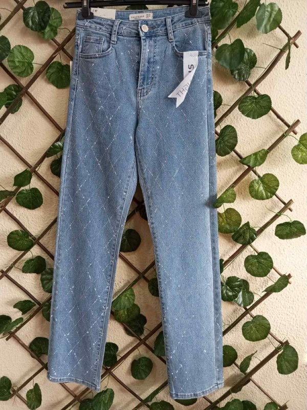 Calça de ganga Georgina