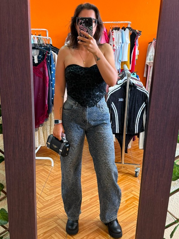Calça Tigrada